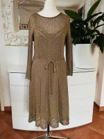 ❌Sale❌ TWINSET KLEID Gold Strickkleid 36 Strickgürtel knielang München - Au-Haidhausen Vorschau