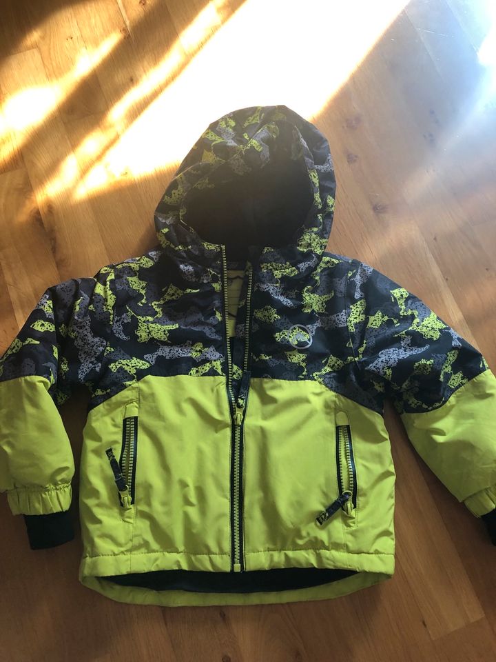 Winterjacke Skijacke Gr. 98/104 Civit gelb schwarz in Donauwörth