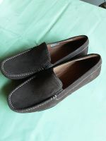 Dunkelbraune Lederslipper / Halbschuhe Gr. 43 von GEOX - NEU!!! Bayern - Moosach (Landkreis Ebersberg) Vorschau