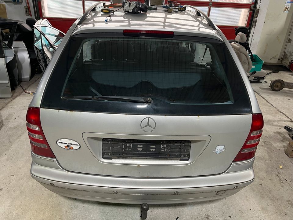 Mercedes Benz W203 C Kombi Heckklappe 744 Brillantsilber in Bretzenheim