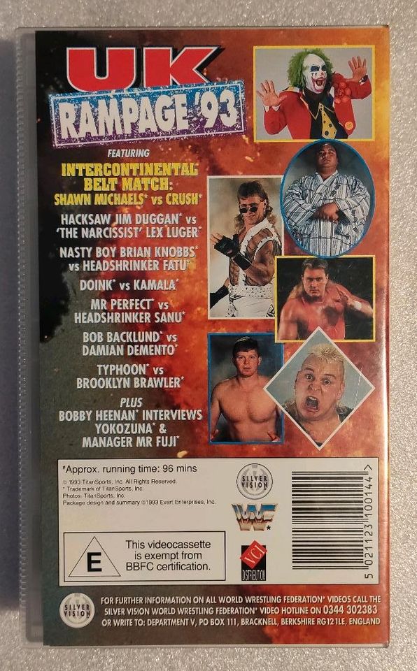 WWF VHS Kassetten - WWE Wrestling Video in Schwarzenberg (Erzgebirge)