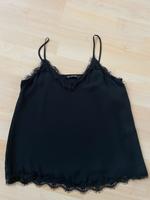 ZARA - Spitzentop schwarz Größe S Bayern - Frammersbach Vorschau