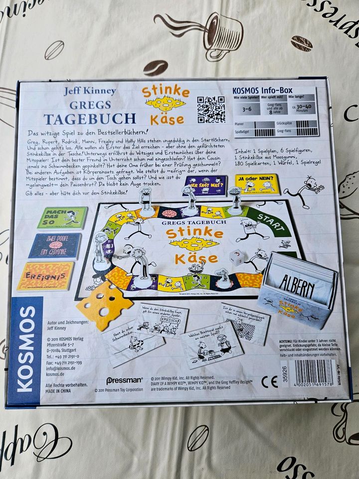 Gregs Tagebuch Stinke Käse Spiel von Komos in Ascheberg