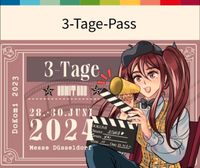 Suche 3-Tage Dokomi Ticket Cosplay Anime Convention Berlin - Mitte Vorschau