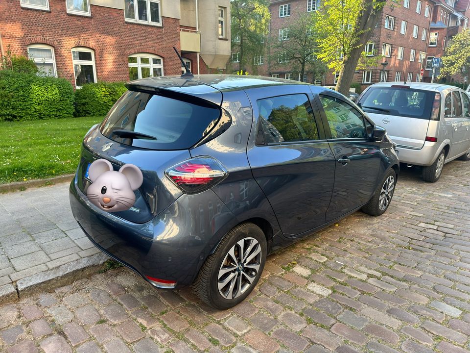 Renault ZOE Intens Grau CCS 52 kWh Batteriemiete Kiel in Kiel