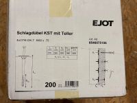 Kunststoffdübel Ejot IDK-T 75 mm - Schlagdübel KST mit Teller Schleswig-Holstein - Sprakebüll Vorschau