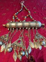 Wunderschöne antike  präsentierte turkmenische Taweez-Halskette Nordrhein-Westfalen - Siegen Vorschau