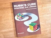 Rubik's Cube 1980 Strategie zur Lösung Zauberwürfel Heft Vintage Nordrhein-Westfalen - Jüchen Vorschau