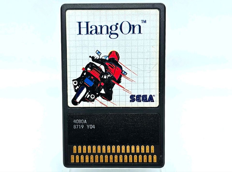 Hang On - Sega Card Master System - HangOn Motorrad Rennen Arcade in Darmstadt