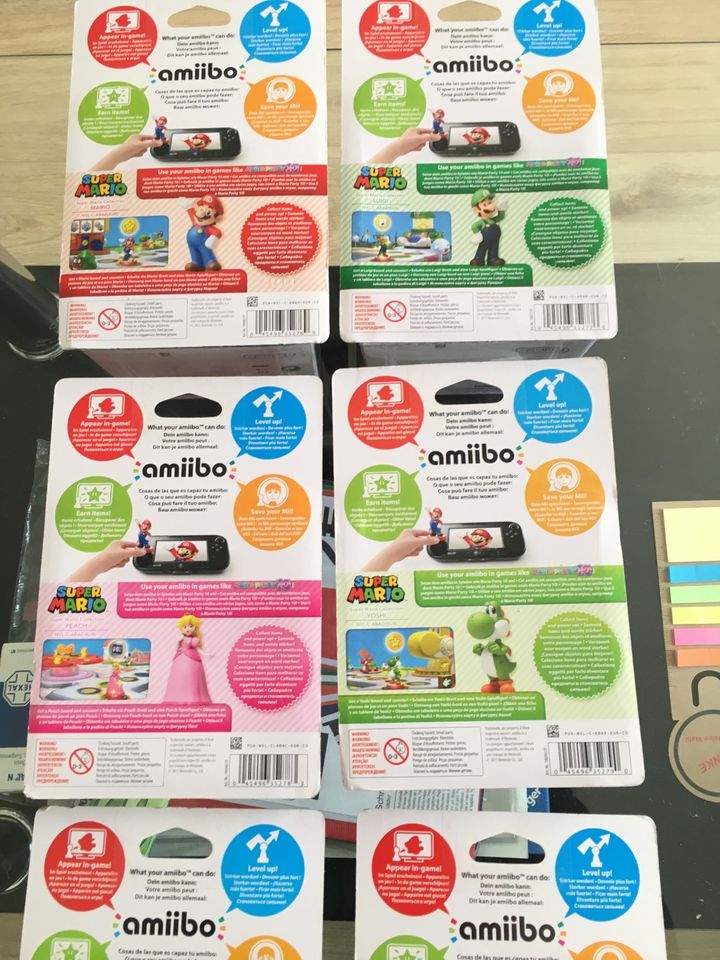 Amiibo Super Mario 6er Set Erstauflage! in Duisburg