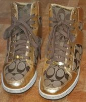 Coach Norra Original Damen High Top Schuhe Gold Gr. 8,5 - 39,5 Bayern - Ingolstadt Vorschau