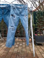 Jeans Herren Hose Fransen Löcher W34 / L32 Ripped Jeans Niedersachsen - Goslar Vorschau
