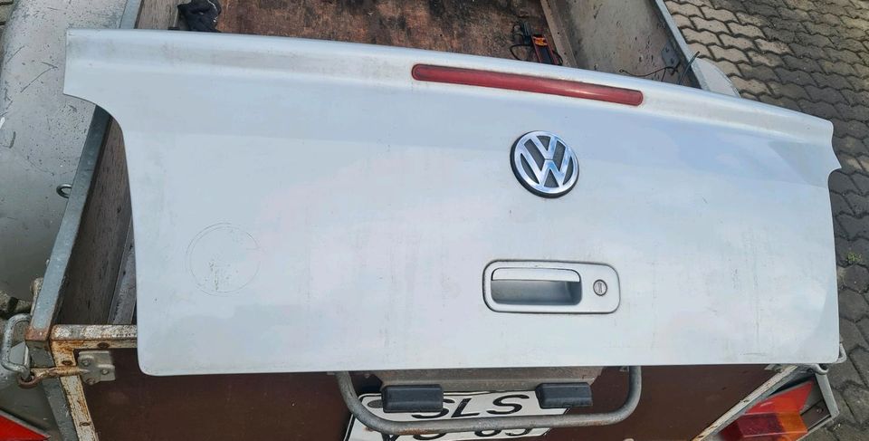 VW Golf 4 Cabrio Heckklappe LB7Z Heck Kofferraum Deckel Teile tdi in Saarbrücken