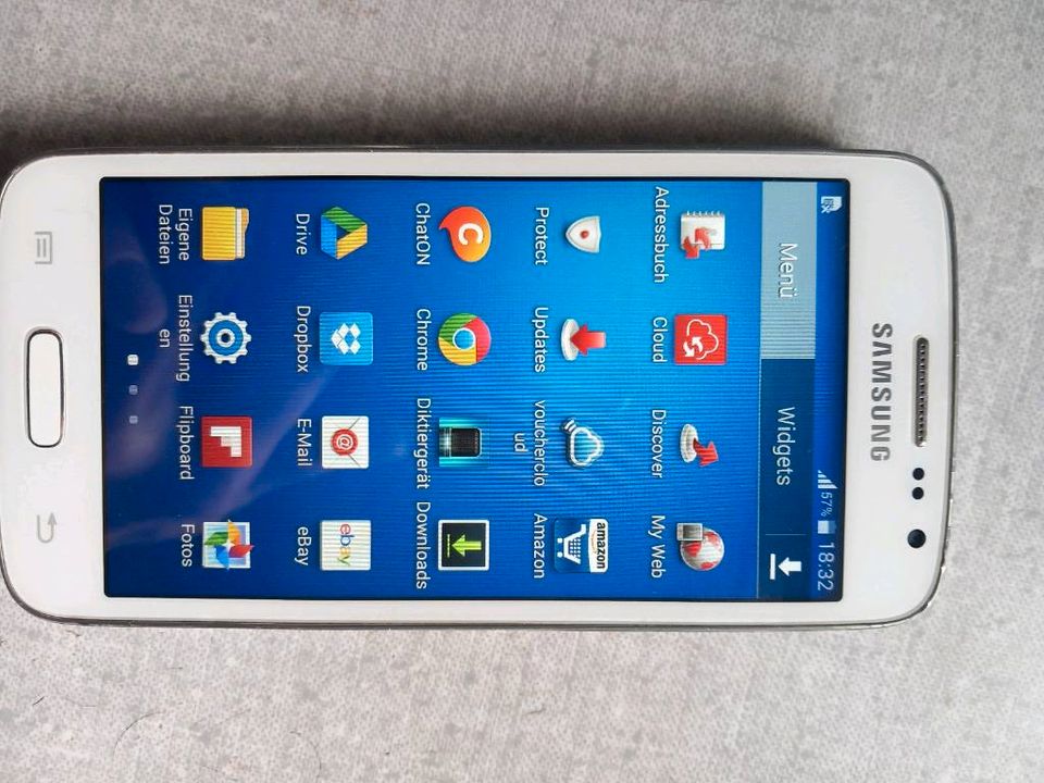 Samsung Galaxy SM - G3815 mit Ledergürteltäschchen, 2 x Akku u. T in Boxberg