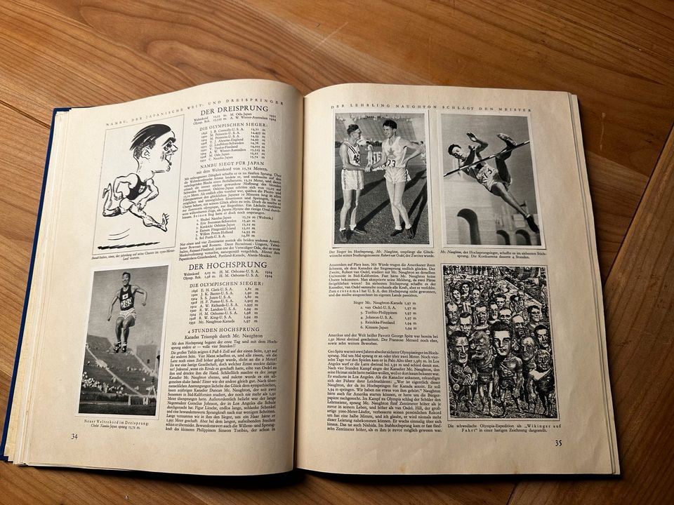 Buch Olympia 1932 - Los Angeles - Klebebilder - KOMPLETT Reemtsma in Walldorf