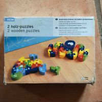 Holzpuzzle Zahlen und Buchstaben TCM gebraucht Baden-Württemberg - Renningen Vorschau