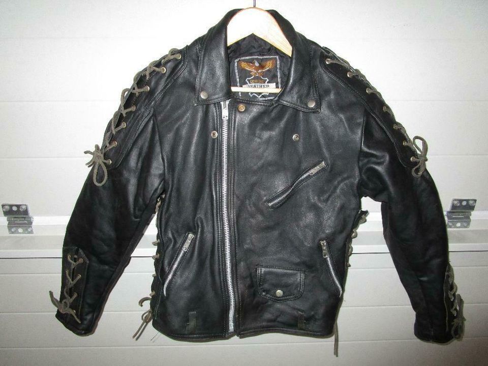 Motorradjacke Lederjacke Damenjacke Bikerjacke Gr S in Aken