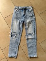 Bershka Mom Jeans Hose Gr 34 Damen blau Nordrhein-Westfalen - Hövelhof Vorschau