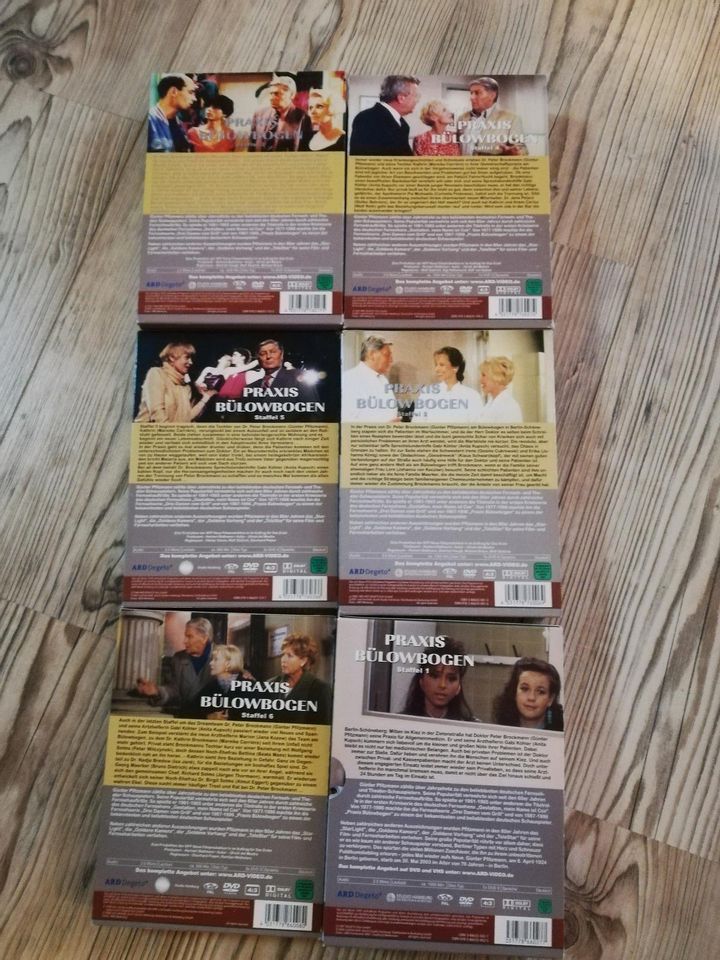 Praxis Bülowbogen Staffel 1-6 /DVD DVD's Boxen in Katzwinkel (Sieg)