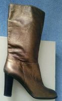 Vintage Don Donna Designer Lederstiefel High Heel Boots bronze 38 München - Pasing-Obermenzing Vorschau