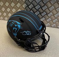 Carolina Panthers original, authentischer Football-Helm signiert Schleswig-Holstein - Kaltenkirchen Vorschau