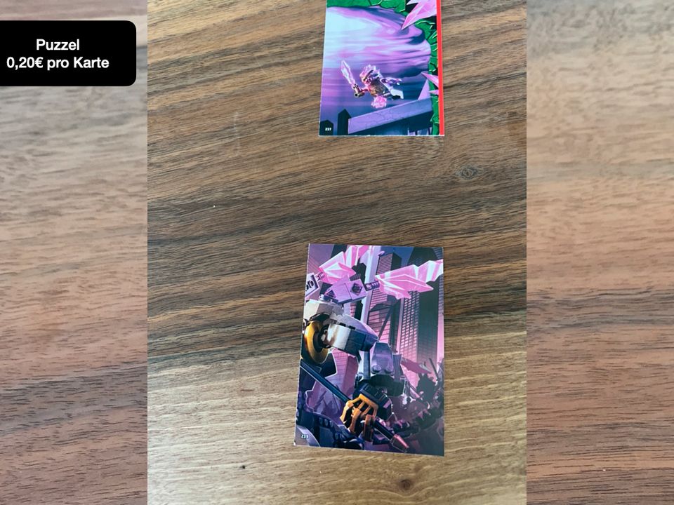 Ninjago Karten Crystallized von Serie 8 in Nagold