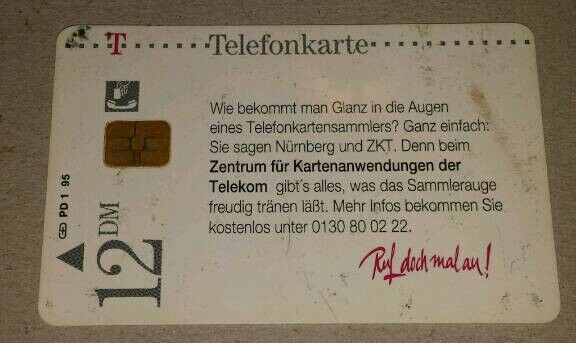 Telefonkarte Gesammelte Werte in Simbach