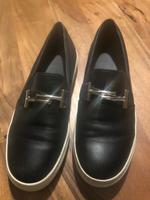 Tods Double T Slipper Slipons schwarz Leder Silber 38 Nordrhein-Westfalen - Gütersloh Vorschau