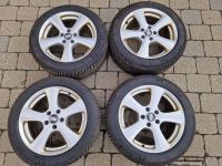 Alu Felgen OZ MSW 8x17 Winterreifen Michelin 225/50 R17 Baden-Württemberg - Herbrechtingen Vorschau