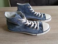 Damen Jeans Sneaker Canvas Schuhe Segeltuch Sneaker Walkx Gr. 41 Brandenburg - Paulinenaue Vorschau