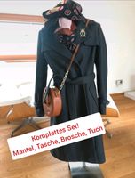 Ted Baker Mantel (Gr. 2) mit passender Tasche, Brosche und Tuch Sachsen-Anhalt - Magdeburg Vorschau
