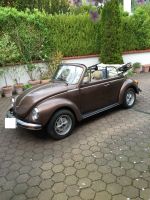 VW Käfer 1303 LS Cabriolet, Bj. 1977, braun-metallic Baden-Württemberg - Heilbronn Vorschau