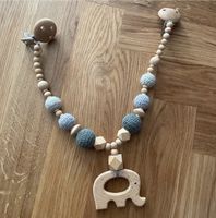 Kinderwagen kette etsy Elefant handmade häkel Kugeln blau Bayern - Fürth Vorschau