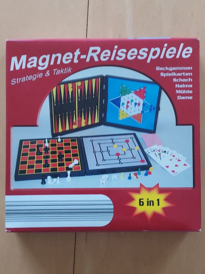 Magnet-Reisespiele 6 in 1 in Eschershausen