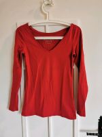 Primark Atmosphere Oberteil Longshirt rot 36 S langarm blogger M Kiel - Russee-Hammer Vorschau