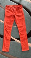 H&M Jeans, orange, Gr. M, Skinny, regular waist Hessen - Kirchheim Vorschau