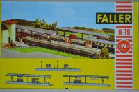 FALLER B-19 8019 475 Spur N - Bahnsteig SET ! NEU !! Nürnberg (Mittelfr) - Gebersdorf Vorschau