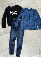 Set Gr. 134 Mango Bluse + Shirt + NEXT Jeans Nordrhein-Westfalen - Hilden Vorschau