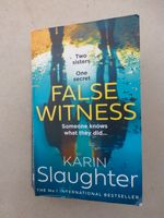 Taschenbuch False Witness von Karin Slaughter in Englisch Baden-Württemberg - Beimerstetten Vorschau