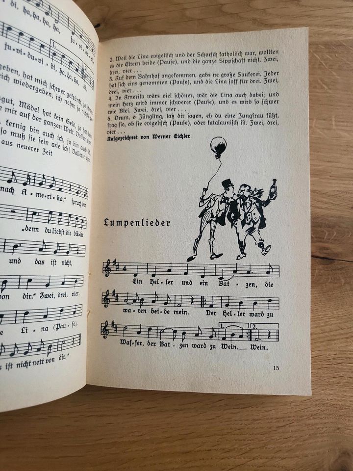 Der Kilometerstein Liederbuch in Rastede