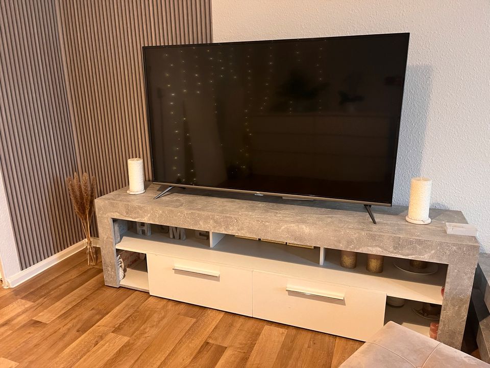 Sideboard TV, Stein, optik, grau Marmoroptik muss schnell weg!!! in Berlin