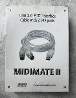 ESI MIDIMATE II USB 2.0 MIDI-Kabel 2 MIDI Anschlüsse Stecker OVP Berlin - Biesdorf Vorschau