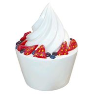 Großer 3d Frozen Joghurt-; Softeis- Figur; Werbeaufsteller Dresden - Äußere Neustadt Vorschau