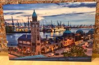 Bild Hamburg landungsbrücken Hafen Aludibond Acryl Bayern - Wiesau Vorschau