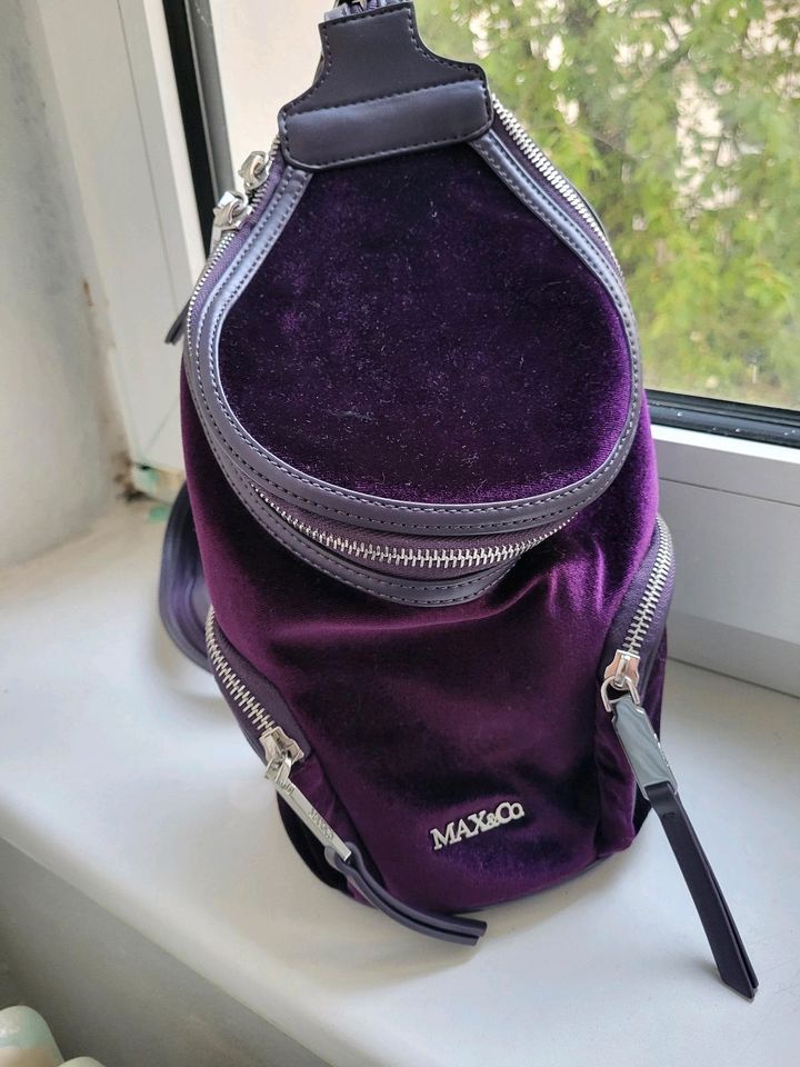 Mini Rucksack Tasche Max&Co Max & co. Iila violett samt borsa in Berlin