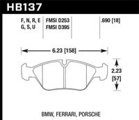 Hawk Bremsbeläge DTC-70 wie Ht-10 BMW E30 M3 E28 Ferrari Porsche Bayern - Pfaffenhofen a.d. Ilm Vorschau