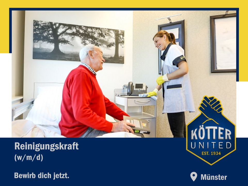 Reinigungskraft (m/w/d) in Münster-Mecklenbeck (vormittags) in Sentrup