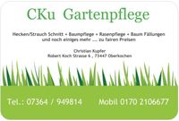 Baum Pflege / fällen , Baumstumpf fräsen , Hecken Entfernung Baden-Württemberg - Oberkochen Vorschau