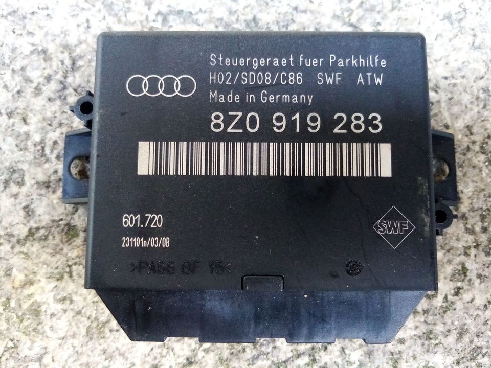 Audi A2 A4 B6 B7 A6 Passat Steuergerät Einparkhilfe Hinten Vorne in Weiden (Oberpfalz)