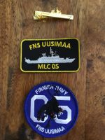 Finnish navy Abzeichen Set FNS UUSIMAA Klett & Krawatten Klammer Schleswig-Holstein - Schwedeneck Vorschau